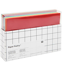 Rico Design Greeting Cards, Pkg of 14 Rainbow Classic 6.7" x 4.75"