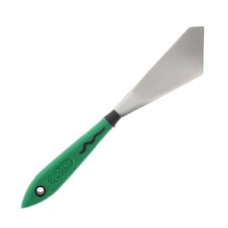 Soft Grip Palette Knives Green - 109 - Peggable