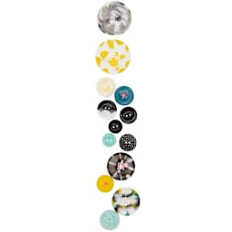 Silicone Molds Buttons - Outer Mould 4 x 21.5 cm