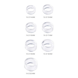 Silicone Molds Rings Wide - Outer Mould 4 x 21.5 cm