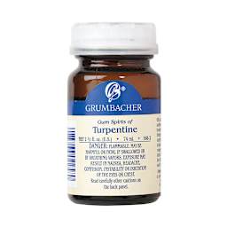 Grumbacher Turpentine, 2 oz.