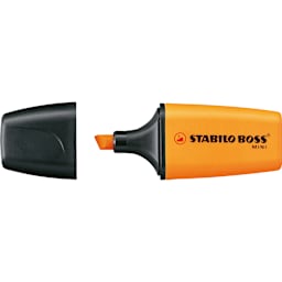 BOSS Mini Highlighter Set 3-Color Wallet Set (Yellow, Orange, Green)