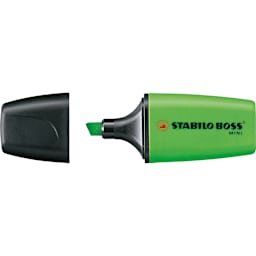 BOSS Mini Highlighter Set 3-Color Wallet Set (Yellow, Orange, Green)