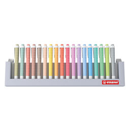 swing cool NatureCOLORS & Pastel 18-Color Desk Set 18-Color Desk Set