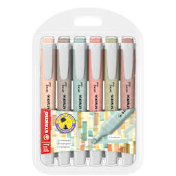 swing cool NatureCOLORS Sets 6-Color Set (Mud Green, Earth Green, Umber, Sienna, Beige, Warm Grey)