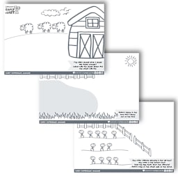 Stamp & Colour Barnyard Pack