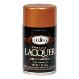 One Coat Lacquer Paints Fiery Orange - 3 oz. Spray Can