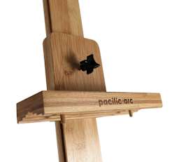 Pacific Arc Navidad Deluxe H-Frame Studio Easel, top canvas support