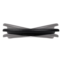 Kore Design Floor Wobbler - Black, 19", Shown in motion.