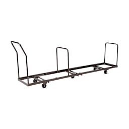 National Public Seating - Angled view of Brown Chair Dolly