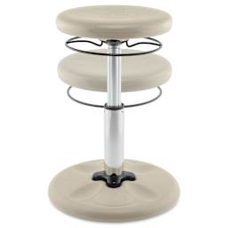 Kore Design Kids Tall Adjustable Chair - Sand Dollar - raised and unraised