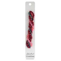 John Bead Twisted Crystal Bead Strands - Hellebores - front of packaging