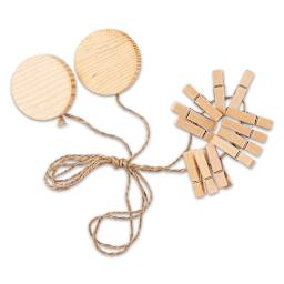 Darice Clothespin Photo Garland