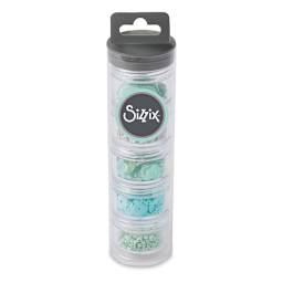 Sizzix Sequins and Beads - Mint Julep - front of packaging