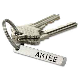 ImpressArt Stamp It Yourself Personal Accessory Kit, stamped keychain with keys