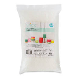 We R Memory Keepers Wick Candle Making Wax - Bees Wax, 3 lb (Front of packaging)