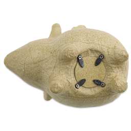 DecoPatch Paper Mache Money Bank - Pig with Wings, underneath