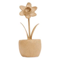 Decopatch Paper Mache Potted Flowers - Daffodil