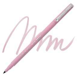 Marvy Uchida LePen Flex Marker - Pale Mauve, swatch and marker