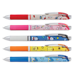 Pentel EnerGel RTX Gel Pens - Hello Kitty, Secondary, Set of 5, 0.7 mm