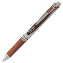Pentel EnerGel RTX Gel Pen - Brown, 0.7 mm