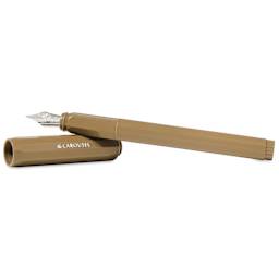 Ferris Wheel Press Carousel Fountain Pen - Oinking Embers, cap off