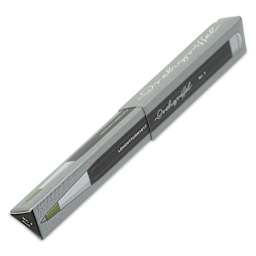Leuchtturm1917 Drehgriffel Nr. 1 Ballpoint Pen - Black front of packaging, angled view