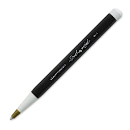 Leuchtturm1917 Drehgriffel Nr. 1 Ballpoint Pen - Black out of packaging, open