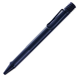 Lamy Safari Ballpoint Pen - Special Edition, Dark Dusk, tip retracted