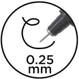 Blick Studio Pigment Liner - Black 01