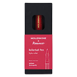 Moleskine Kaweco Rollerball Pen - Red front of packaging
