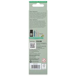 Manuscript Modern Calligraphy Oblique Pen Set - Mint, back of the packaging