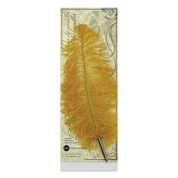 Manuscript Decorative Quill Dip Pen - Gold, front of the packaging