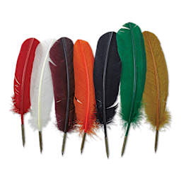 Manuscript Quill Dip Pens, spread out