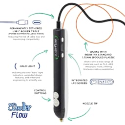 3Doodler Flow Essentials 3D Printing Pen Set features