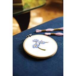 DMC 3D Embroidery Kit - Forget-Me-Not completed projects