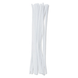 Cousin DIY Chenille Stems - White