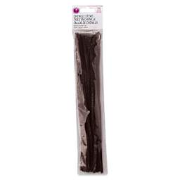 Cousin DIY Chenille Stems - Brown front of packaging