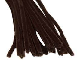 Cousin DIY Chenille Stems - Brown close up showing texture