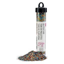 Cousin DIY Glitter - Metallic Multicolor, .6 oz Tube with contents
