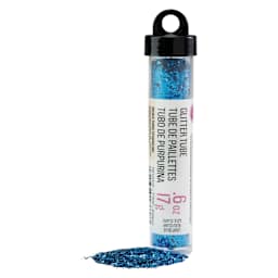 Cousin DIY Glitter - Metallic Light Blue, .6 oz Tube and contents