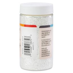 Cousin DIY Glitter - Crystal, 4 oz back of jar