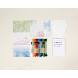 DMC Embroidery Card Kit - Nature contents