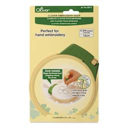 Clover Embroidery Hoop - Small, 4.75" front of packaging