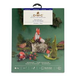 DMC Felting Kit - Woodland front of packaging