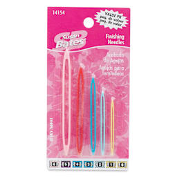Susan Bates Finishing Needle Set - Set of 5, Assorted Sizes front of packaging