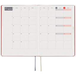 Hobonichi Techo HON 2027 Planners - A5, Kitagishi Tea, monthly pages
