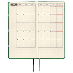 Hobonichi Techo 2027 Weeks Bow & Tie Collection Planners - 3.7" x 7.4", Sheep, monthly pages