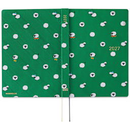 Hobonichi Techo HON 2027 Bow & Tie Collection Planners - A5, Sheep, front and back cover
