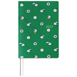 Hobonichi Techo HON 2027 Bow & Tie Collection Planners - A5, Sheep, front